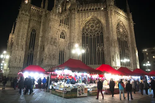 Piazza Duomo - mercatino di Natale - Milano
