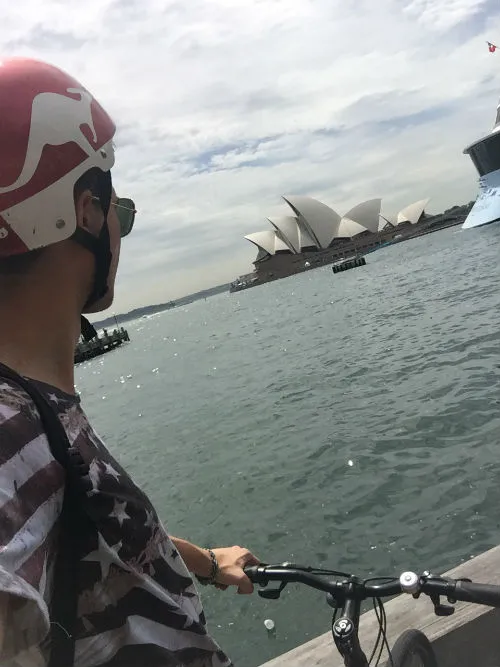 fare-bicicletta-a-Sydney-Australia