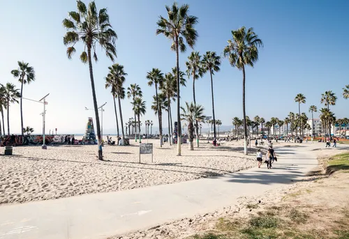 Venice Beach-Los Angeles spiagge