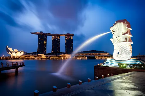 Fontana Merlion-Singapore