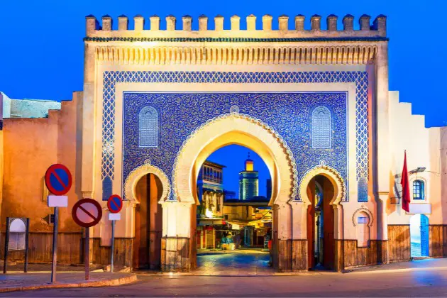 Blue Gate Fes Marocco