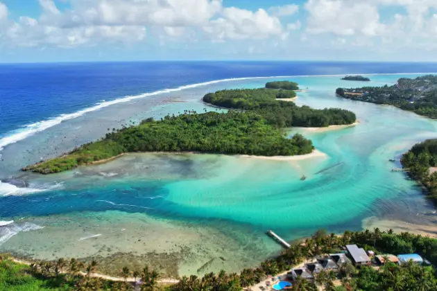 Isole Cook Foto Panoramica