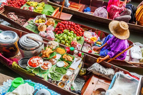 Damnoen Saduak-Bangkok-Thailandia