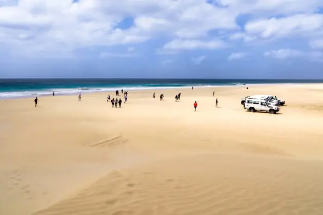 Praia de Santa Monica, la bellissima spiaggia di Boa Vista