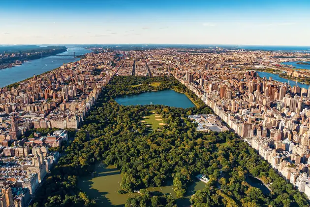 Central Park Foto Panoramica New York