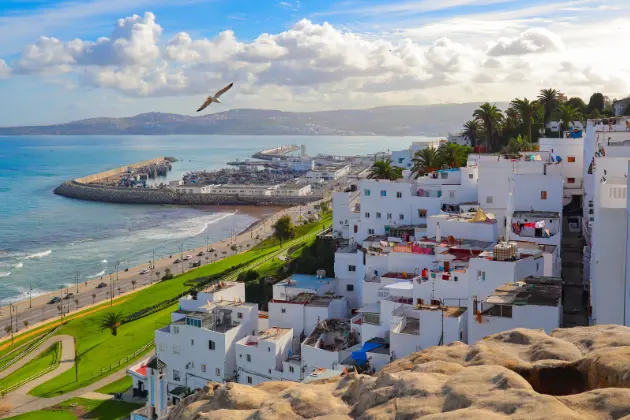 Medina Di Tangeri E Spiaggia