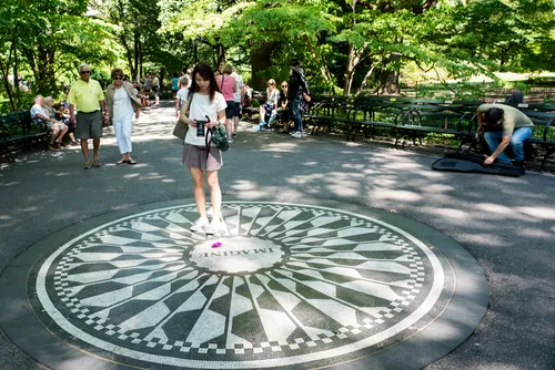 Strawberry fields-Central Park-New York