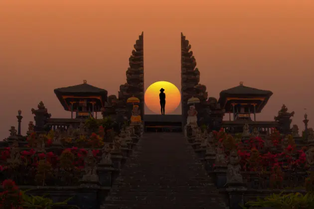 Monte Agung Bali Indonesia
