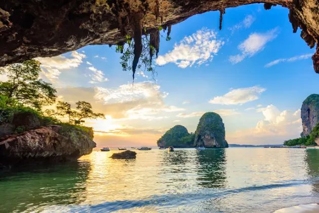 Spiaggia Di Phra Nang Krabi Thailandia