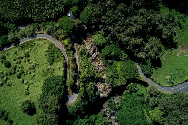 Road To Hana Foto Aerea