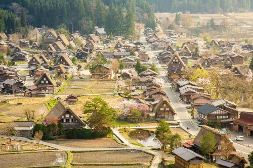 Shirakawa-go-Giappone