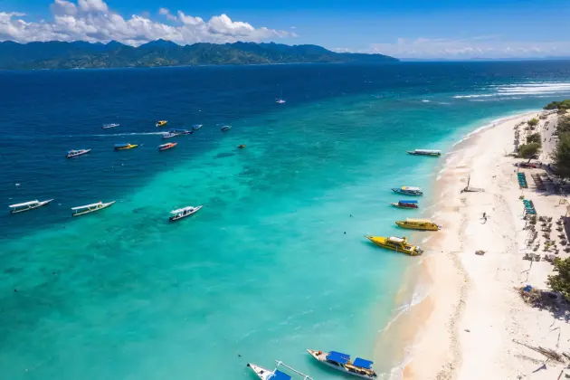 Gili Trawangan Spiaggia Isola Indonesia