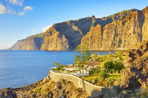 Los Gigantes scogliere-Tenerife-Canarie