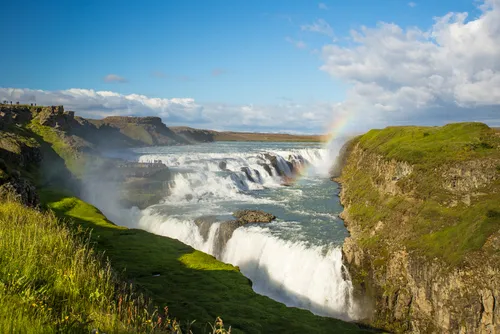 Cascate Gullfoss-Islanda