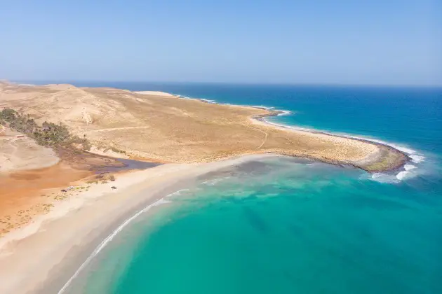 Spiaggia Di Boa Vista Foto Panoramica