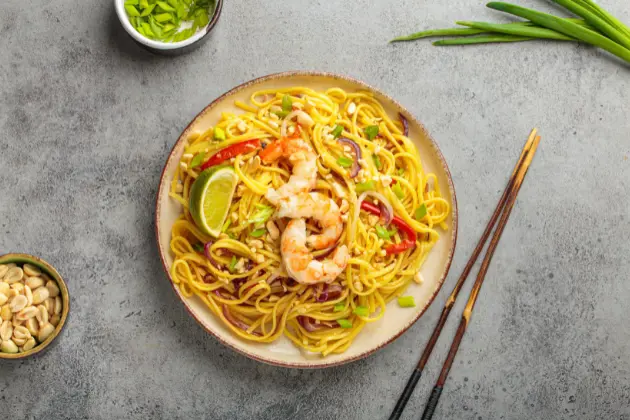 Pad Thai Piatto Tipico Thailandia